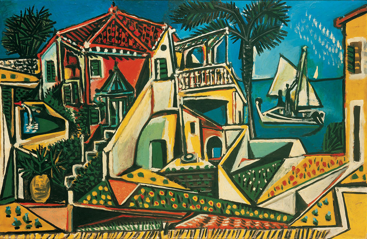 “Paisagem Mediterrânea” de Pablo Picasso