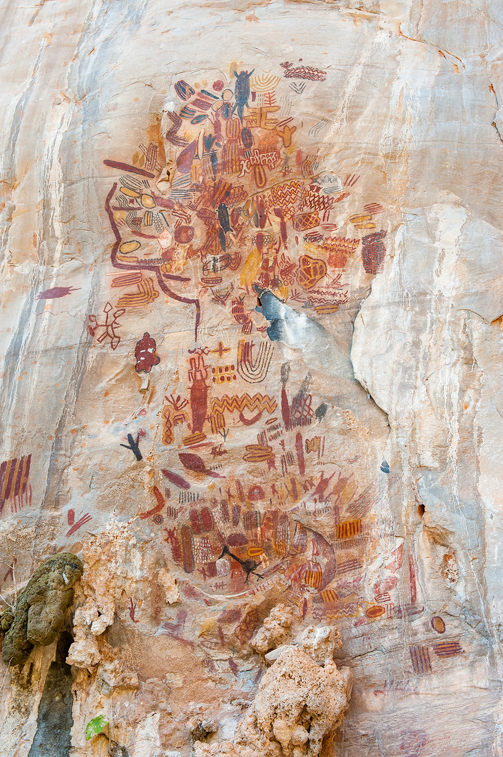 Pinturas rupestres nas Cavernas do Peruaçu - Januária MG